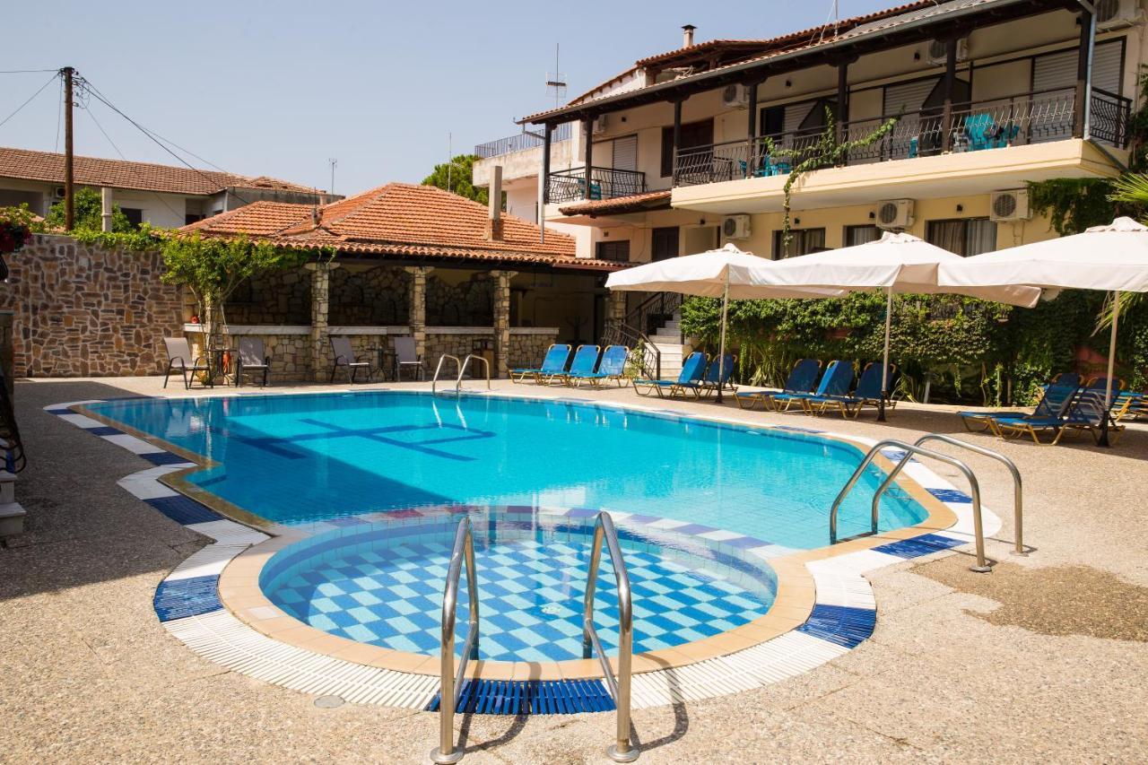 Hotel Litus Oliva Pefkochori Exterior foto