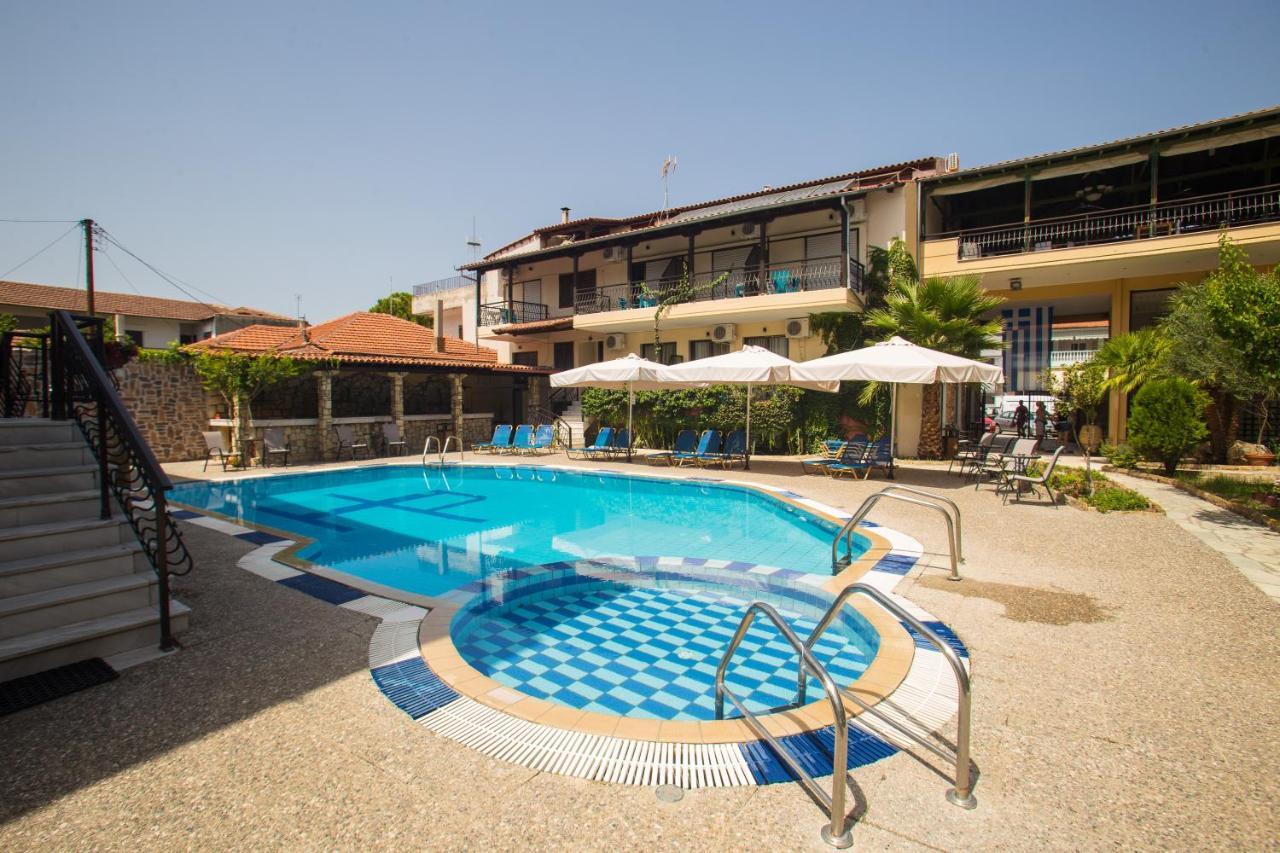 Hotel Litus Oliva Pefkochori Exterior foto
